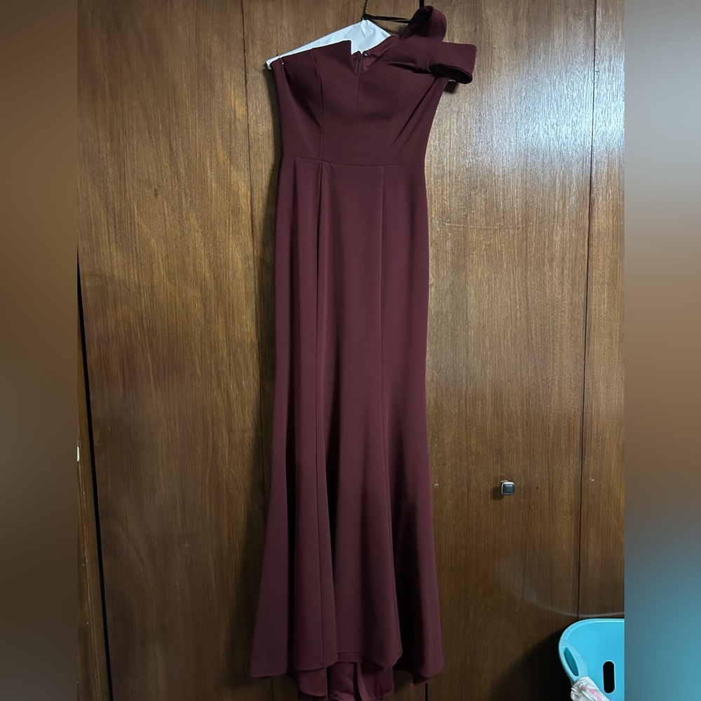 A Betsy and Adam formal gown, size 4. Worn once.